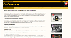 Desktop Screenshot of oilchangers.co.nz